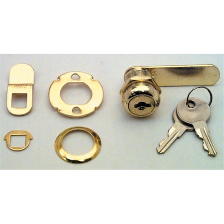 Keen 88in. Brass Drawer & Cabinet Lock KE1817951